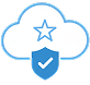 Procesamiento y resguardo seguro de datos en la nube de Microsoft Azure.
