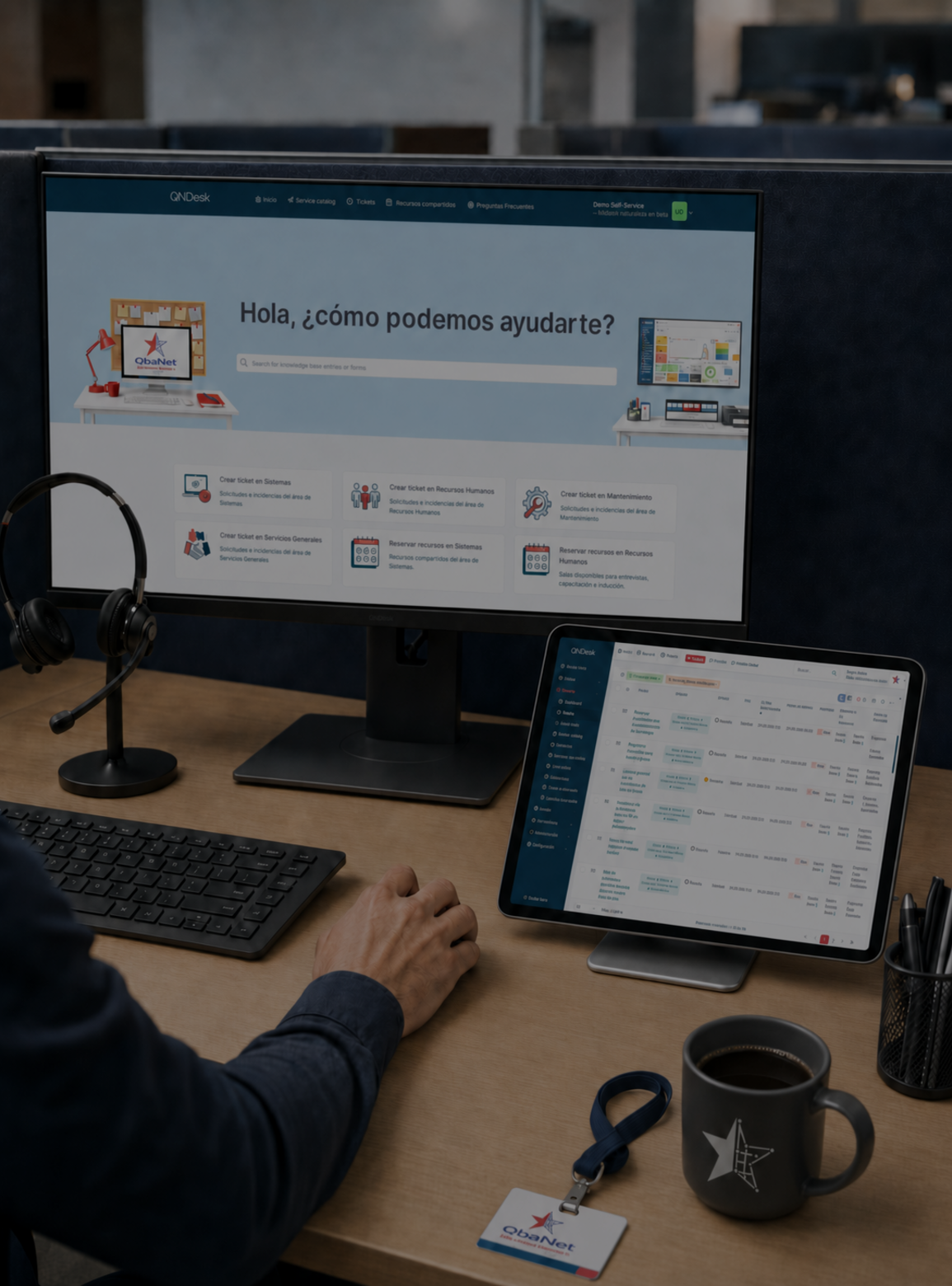 Carrusel QNDesk 3